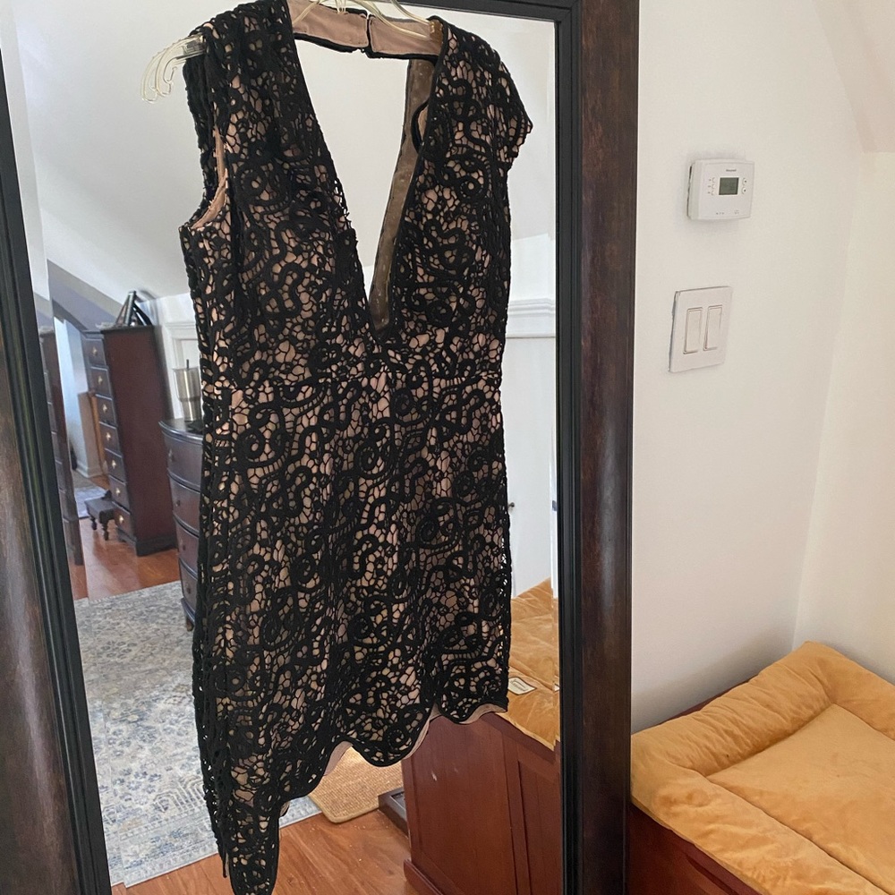 Super sexy open back dress